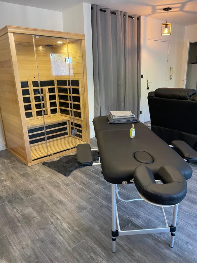 Appartement T2 Rénové, Jaccuzi, Sauna, Sièges Massants, Jardin, Parking, Métro Toulouse