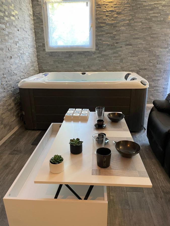 Appartement T2 Rénové, Jaccuzi, Sauna, Sièges Massants, Jardin, Parking, Métro